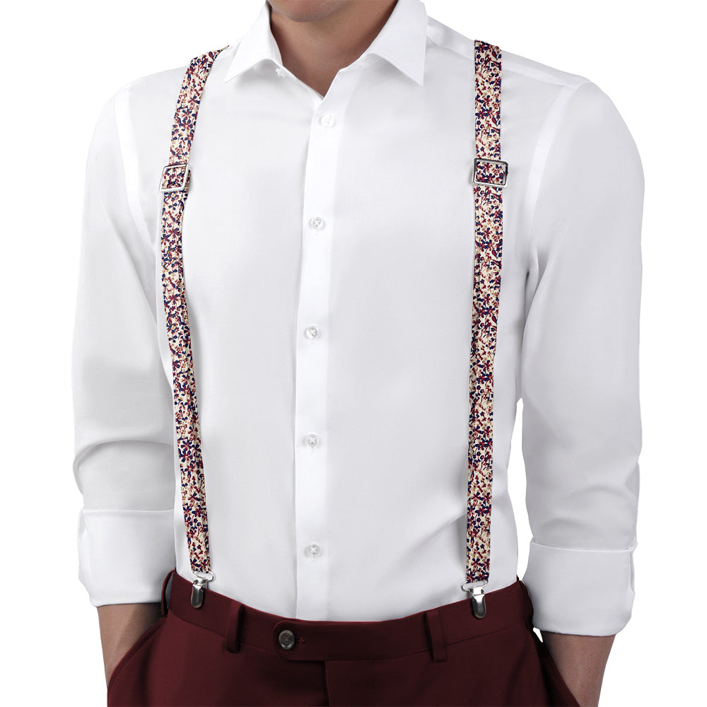 Inflorescence Suspenders - Main View - Knotty Tie Co.