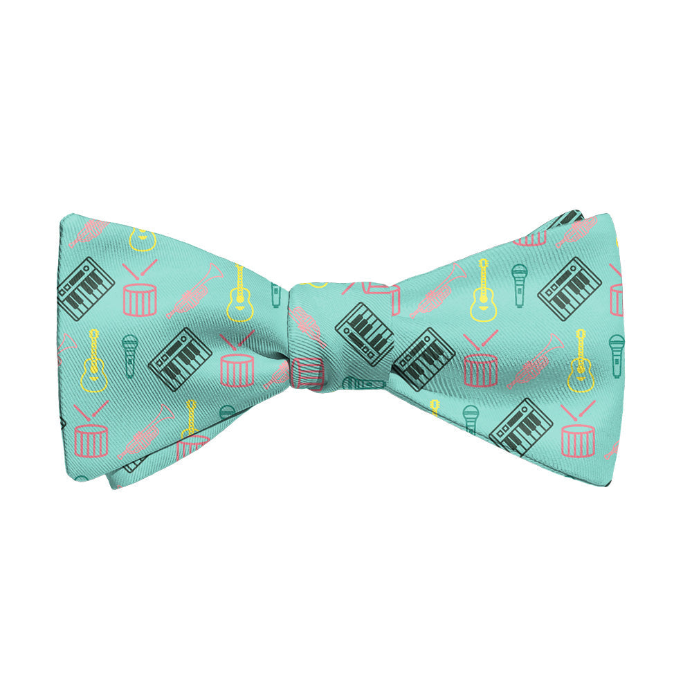 Instruments Bow Tie - Adult Extra-Long Self-Tie 18-21" - Knotty Tie Co.
