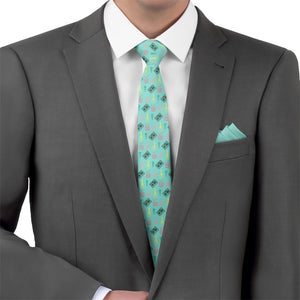 Instruments Necktie - Matching Pocket Square - Knotty Tie Co.