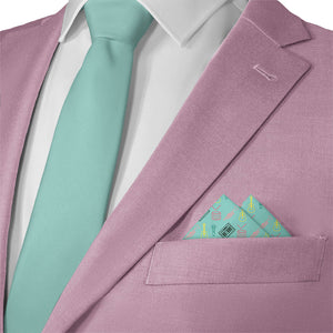 Instruments Pocket Square - Matching Necktie- Knotty Tie Co.