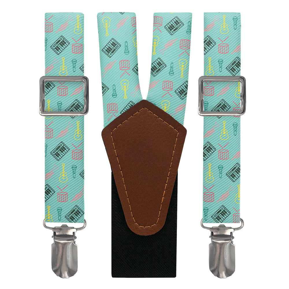 Instruments Suspenders - Main View - Knotty Tie Co.