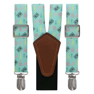 Instruments Suspenders - Main View - Knotty Tie Co.