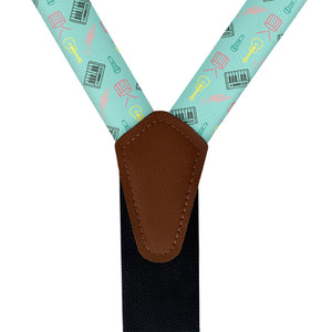 Instruments Suspenders - Vegan Leather Y-Back - Knotty Tie Co.