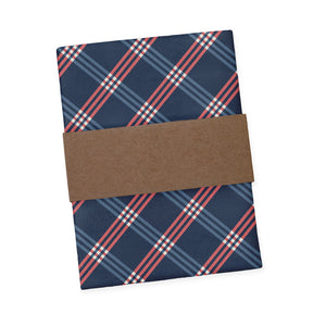 Intersector Plaid Pocket Square - Packaging - Knotty Tie Co.