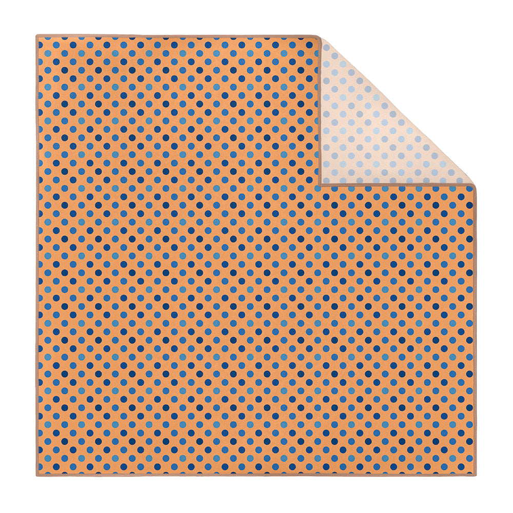 Ithica Dots Pocket Square - Printed - Knotty Tie Co.