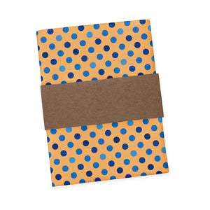 Ithica Dots Pocket Square - Packaging - Knotty Tie Co.