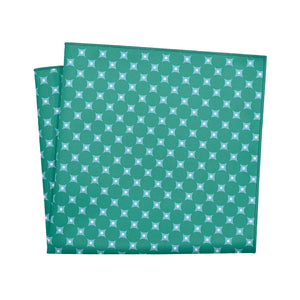 Ivy League Dots Pocket Square - 12" Square - Knotty Tie Co.