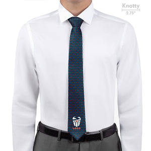 Custom Jersey 1 Logo Tie - Knotty - Knotty Tie Co.