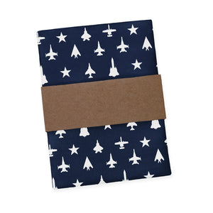 Jets Pocket Square - Packaging - Knotty Tie Co.