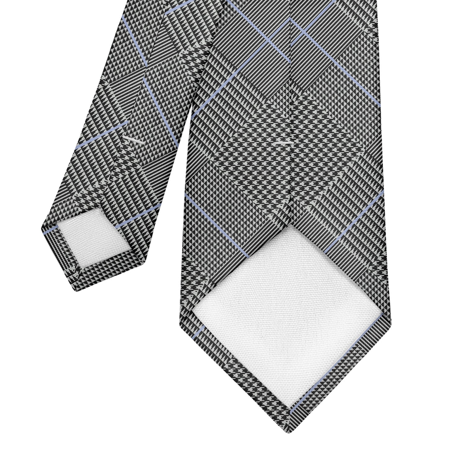 Jezebel Plaid Necktie - Tipping - Knotty Tie Co.