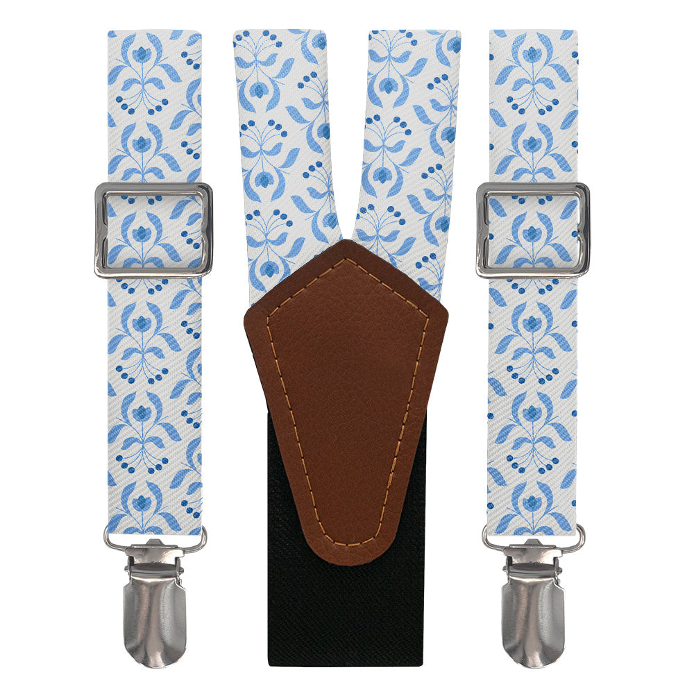 Julie Floral Suspenders - Main View - Knotty Tie Co.