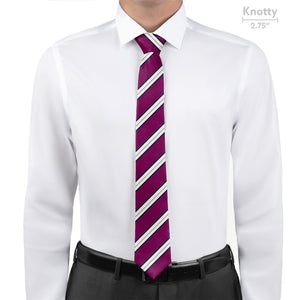 Kalamath Stripe Necktie - Knotty - Knotty Tie Co.