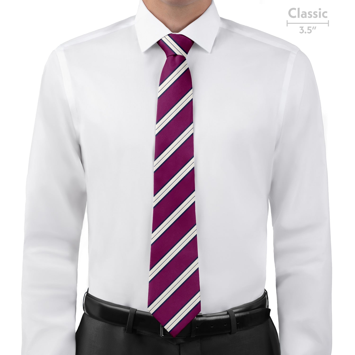 Kalamath Stripe Necktie - Classic - Knotty Tie Co.