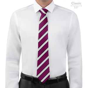Kalamath Stripe Necktie - Classic - Knotty Tie Co.