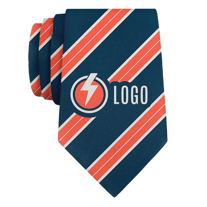 Custom Kalamath 1 Logo Tie - Rolled - Knotty Tie Co.