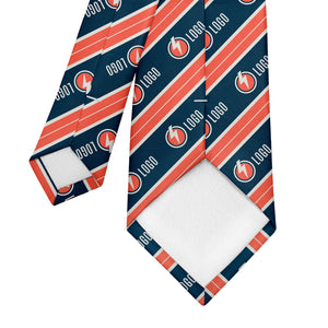 Custom Kalamath 2 Logo Tie - Tipping - Knotty Tie Co.