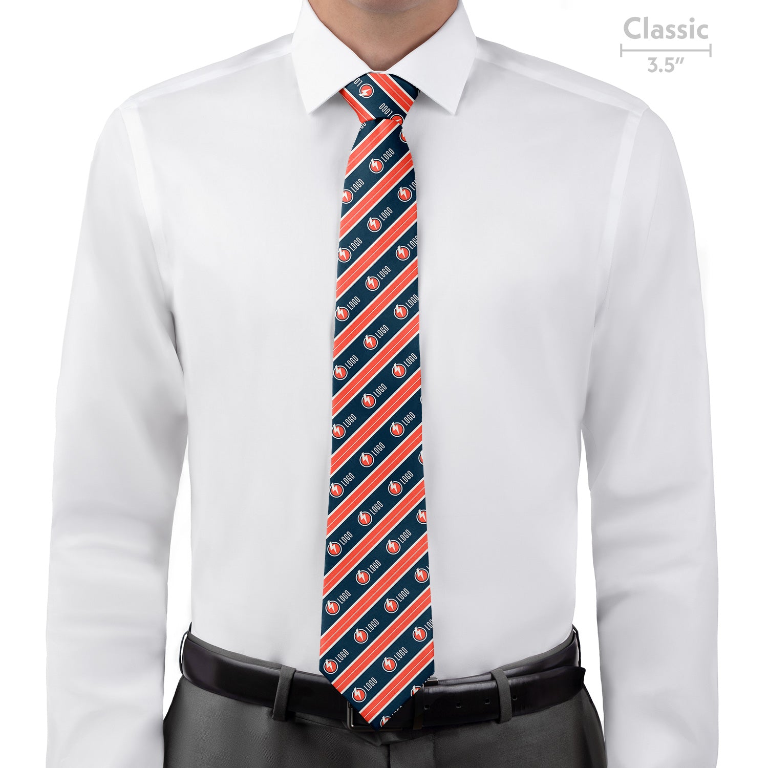 Custom Kalamath 2 Logo Tie - Classic - Knotty Tie Co.