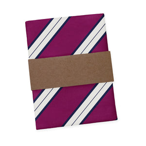 Kalamath Stripe Pocket Square - Packaging - Knotty Tie Co.