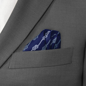 Knotical Pocket Square - Wave Fold - Knotty Tie Co.