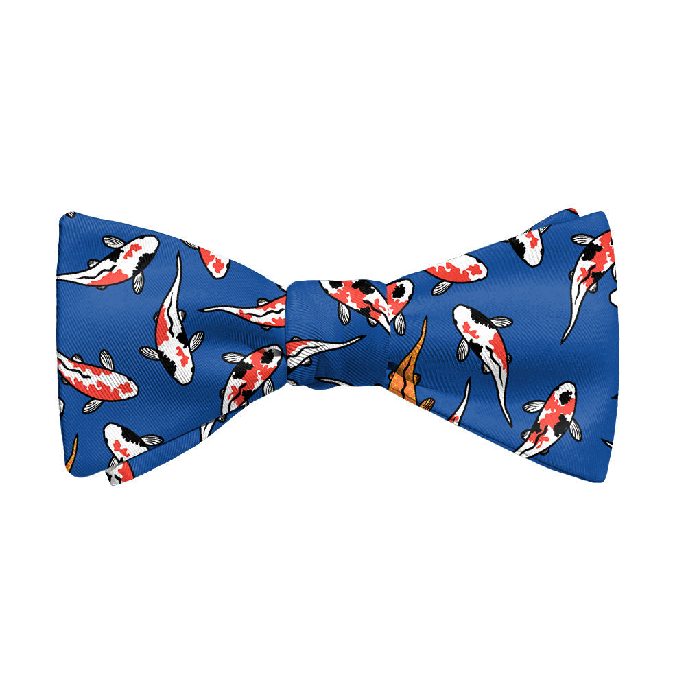 Koi Fish Bow Tie - Adult Extra-Long Self-Tie 18-21" - Knotty Tie Co.
