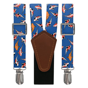 Koi Fish Suspenders - Main View - Knotty Tie Co.