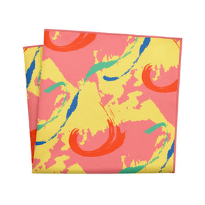 La Splash Pocket Square - 12" Square - Knotty Tie Co.