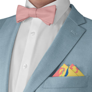 La Splash Pocket Square - Matching Bow Tie - Knotty Tie Co.