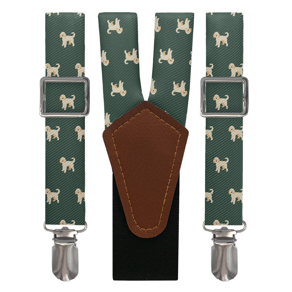 Labradoodle Suspenders - Main View - Knotty Tie Co.