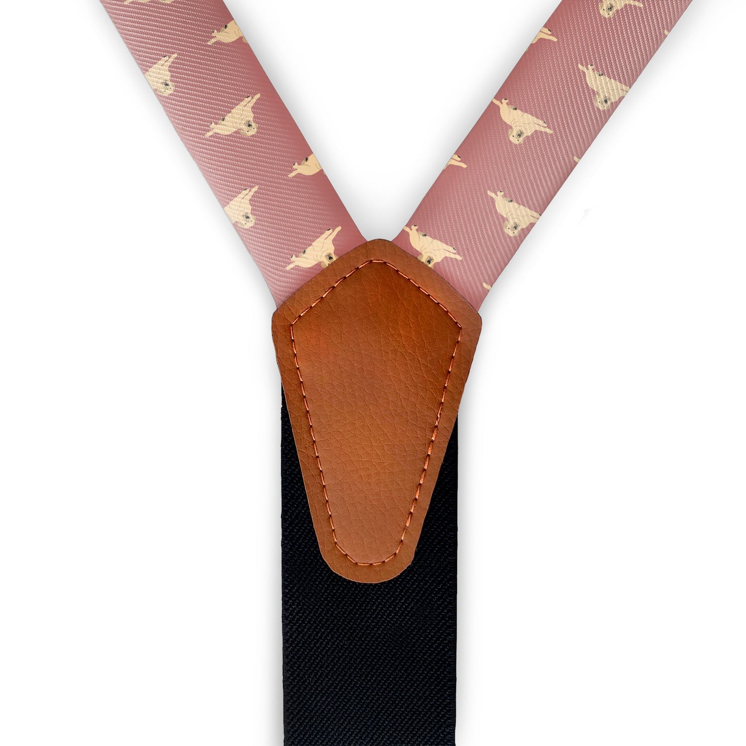 Labrador Retriever Suspenders - Full Front View - Knotty Tie Co.