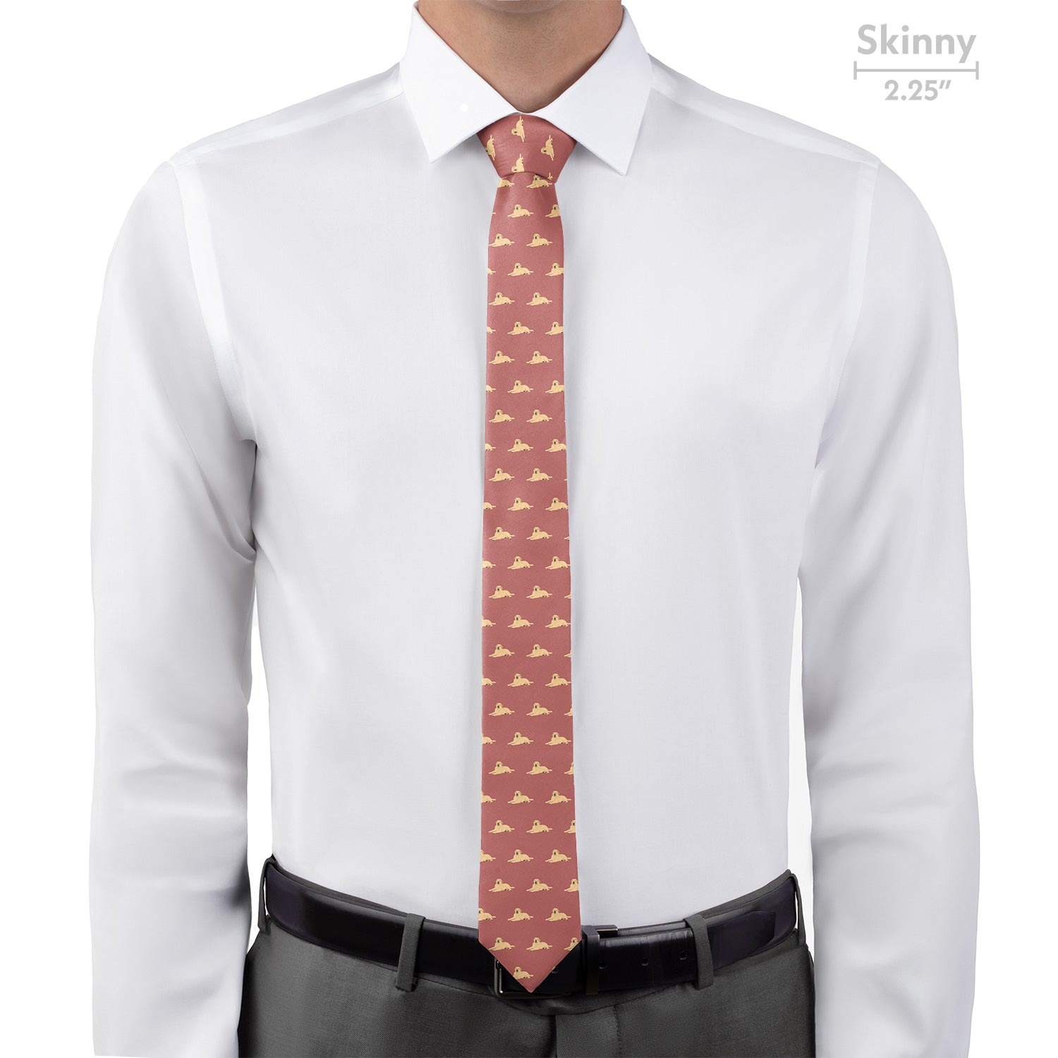 Labrador Retriever Necktie - Skinny - Knotty Tie Co.