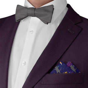 Laser Cats Pocket Square - Matching Bow Tie - Knotty Tie Co.