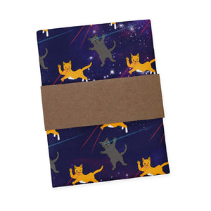 Laser Cats Pocket Square - Packaging - Knotty Tie Co.