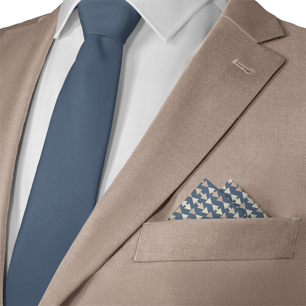 Lauf Pocket Square - Matching Necktie- Knotty Tie Co.