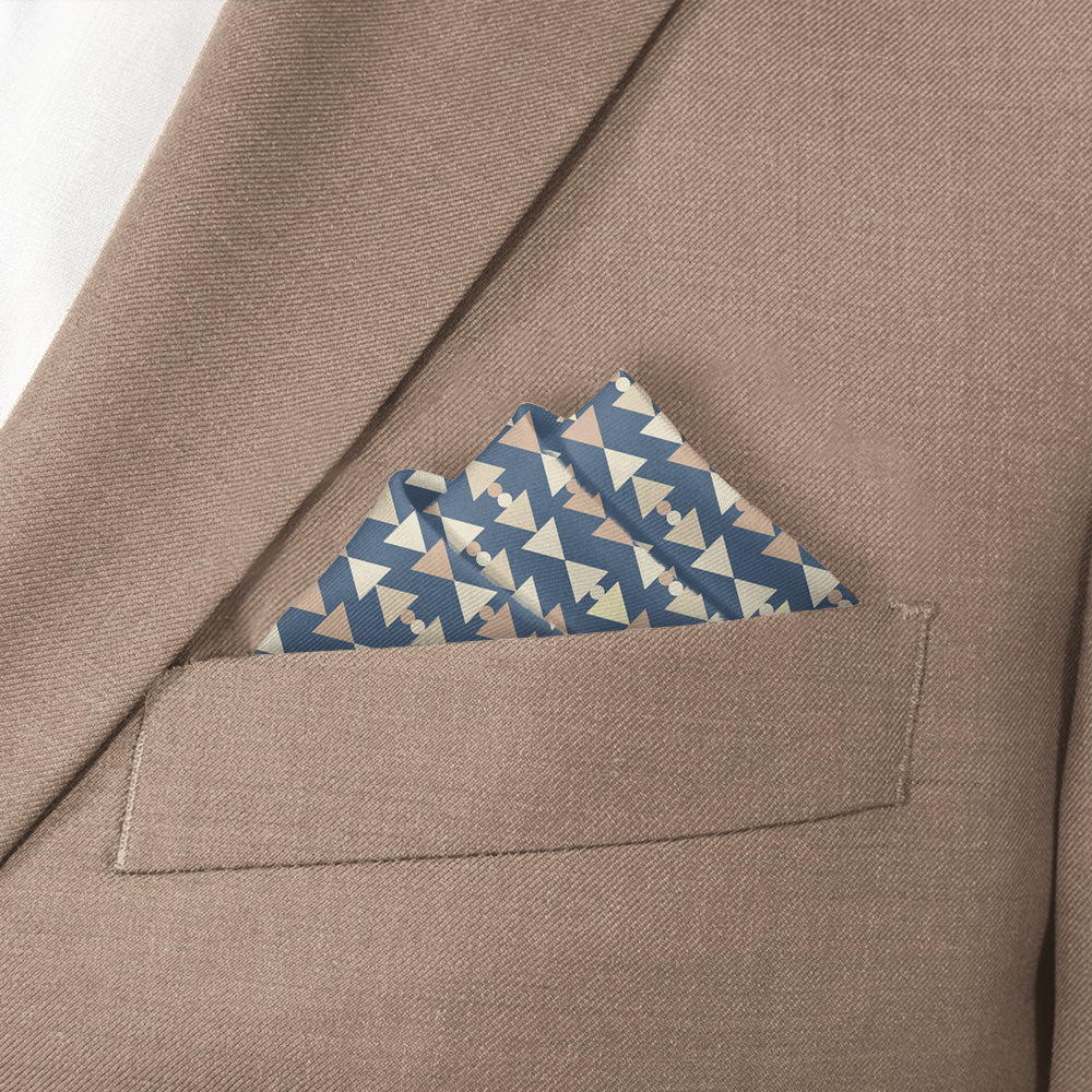 Lauf Pocket Square - Stairs Fold - Knotty Tie Co.