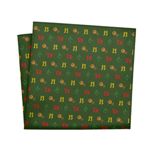 Lawn Games With Friends Pocket Square - 12" Square - Knotty Tie Co.