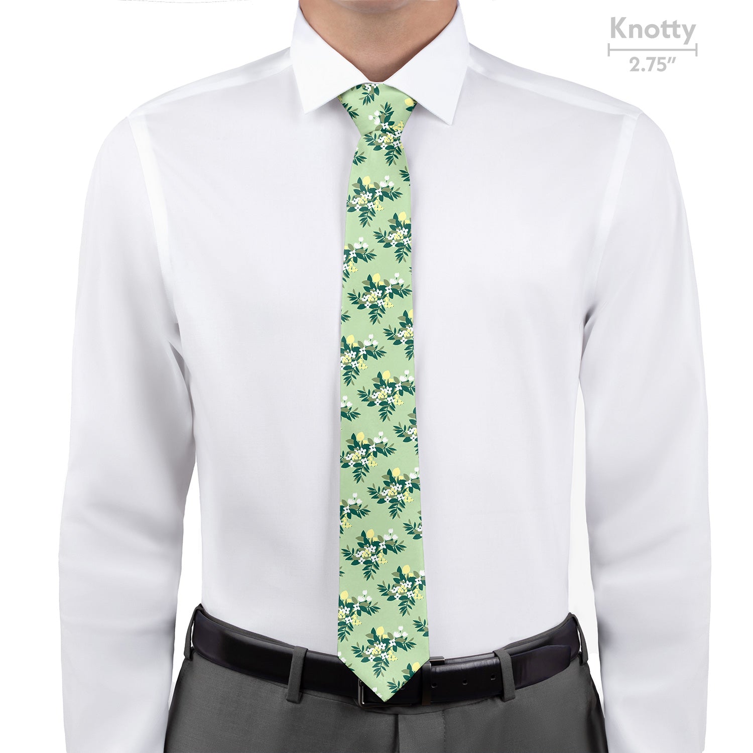 Lemon Blossom Necktie - Knotty - Knotty Tie Co.