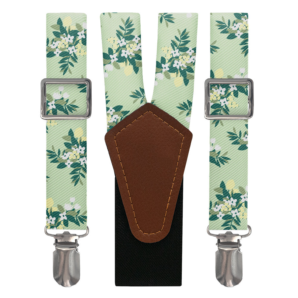 Lemon Blossom Suspenders - Main View - Knotty Tie Co.