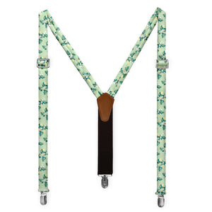 Lemon Blossom Suspenders - Full Front View - Knotty Tie Co.