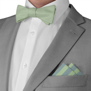 Lincoln Stripe Pocket Square - Matching Bow Tie - Knotty Tie Co.