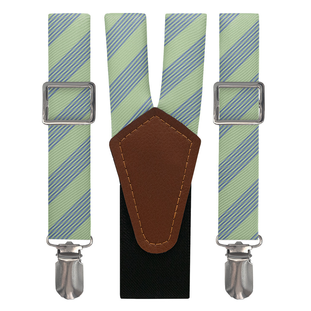 Lincoln Stripe Suspenders - Main View - Knotty Tie Co.