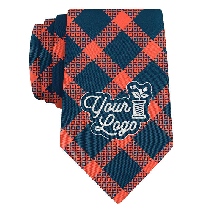 Custom Louisiana 1 Logo Tie - Rolled - Knotty Tie Co.