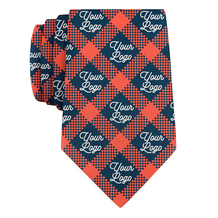 Custom Louisiana 2 Logo Tie - Rolled - Knotty Tie Co.