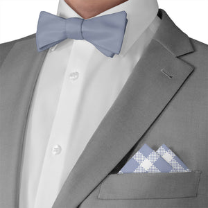 Louisiana Plaid Pocket Square - Matching Bow Tie - Knotty Tie Co.