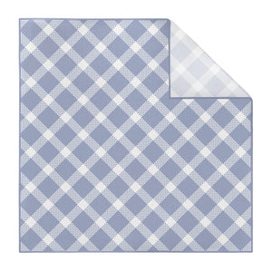 Louisiana Plaid Pocket Square - Printed - Knotty Tie Co.