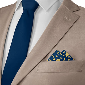 Mac N Cheese Pocket Square - Matching Necktie- Knotty Tie Co.