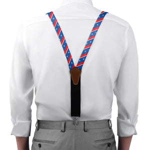 Mainstay Suspenders - On Model Front View - Knotty Tie Co.