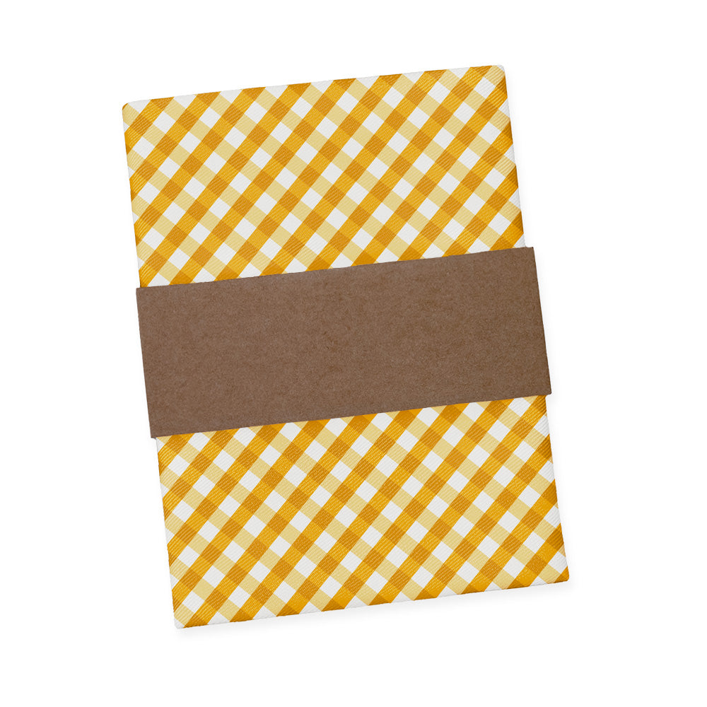 Maly Plaid Pocket Square - Packaging - Knotty Tie Co.