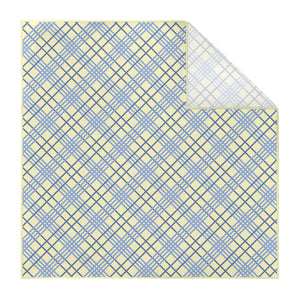 Manhattan Plaid Pocket Square - Printed - Knotty Tie Co.