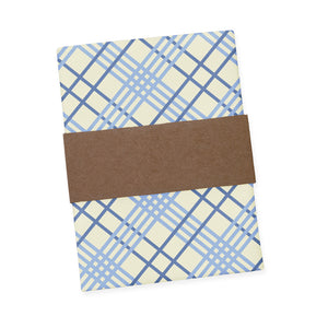 Manhattan Plaid Pocket Square - Packaging - Knotty Tie Co.