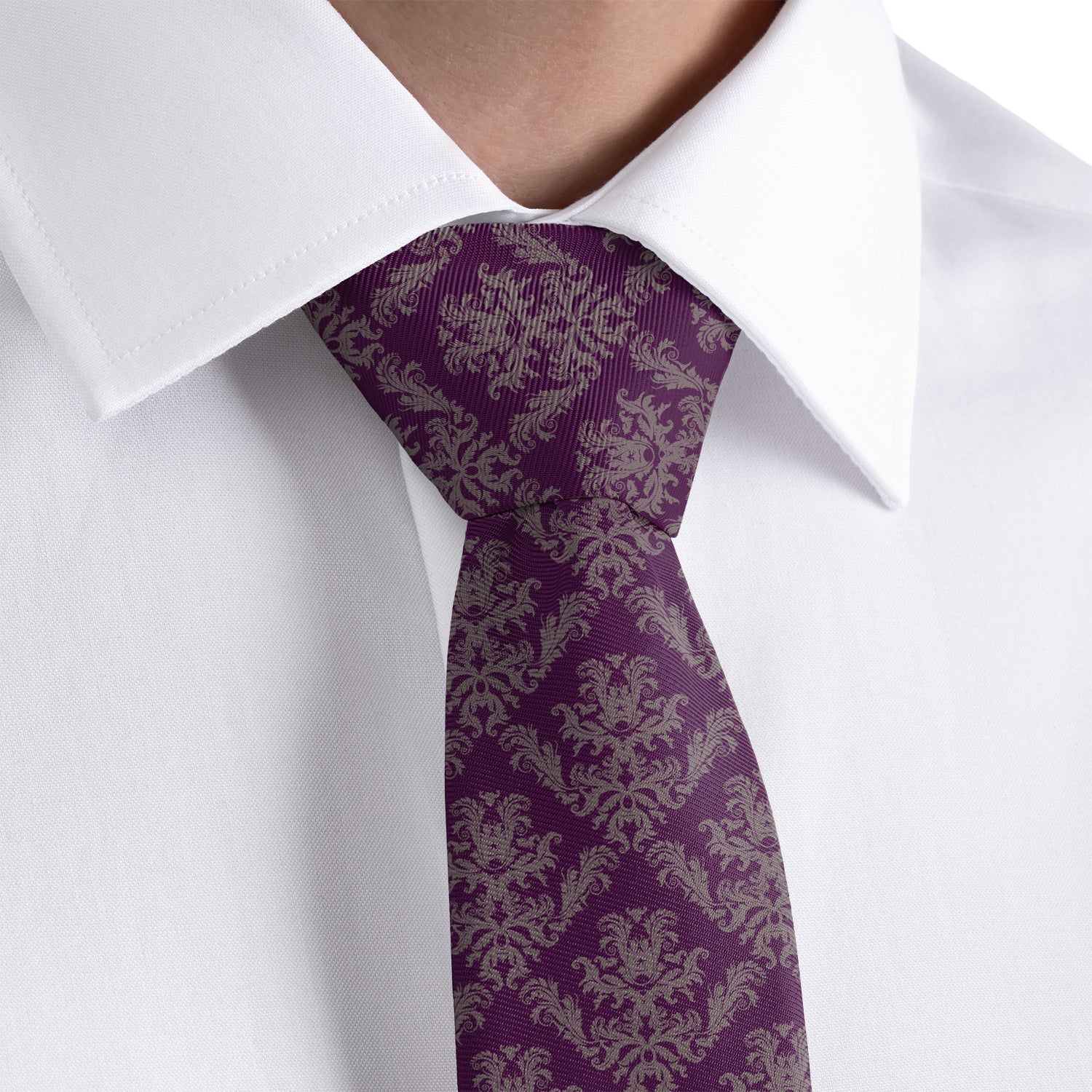Mansfield Necktie - Rolled - Knotty Tie Co.